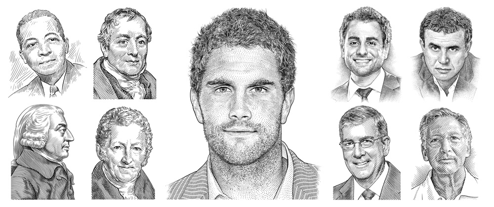 Keith Witmer Line Art Portrait